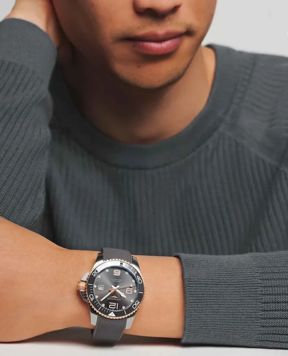 Наручные часы  Longines  HydroConquest Longines L3.782.3.78.9 (фото 5)