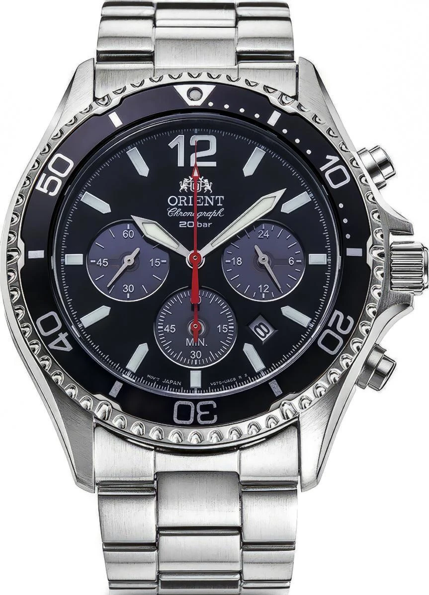 Наручные часы  Orient  Mako Chronograph Solar Orient RA-TX0202B (фото 1)