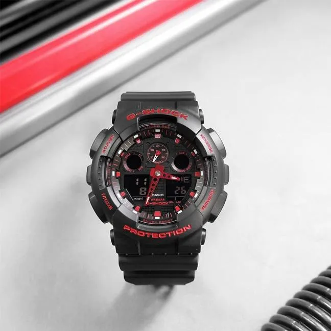 Наручные часы  Casio  G-Shock Casio GA-100BNR-1A (фото 5)
