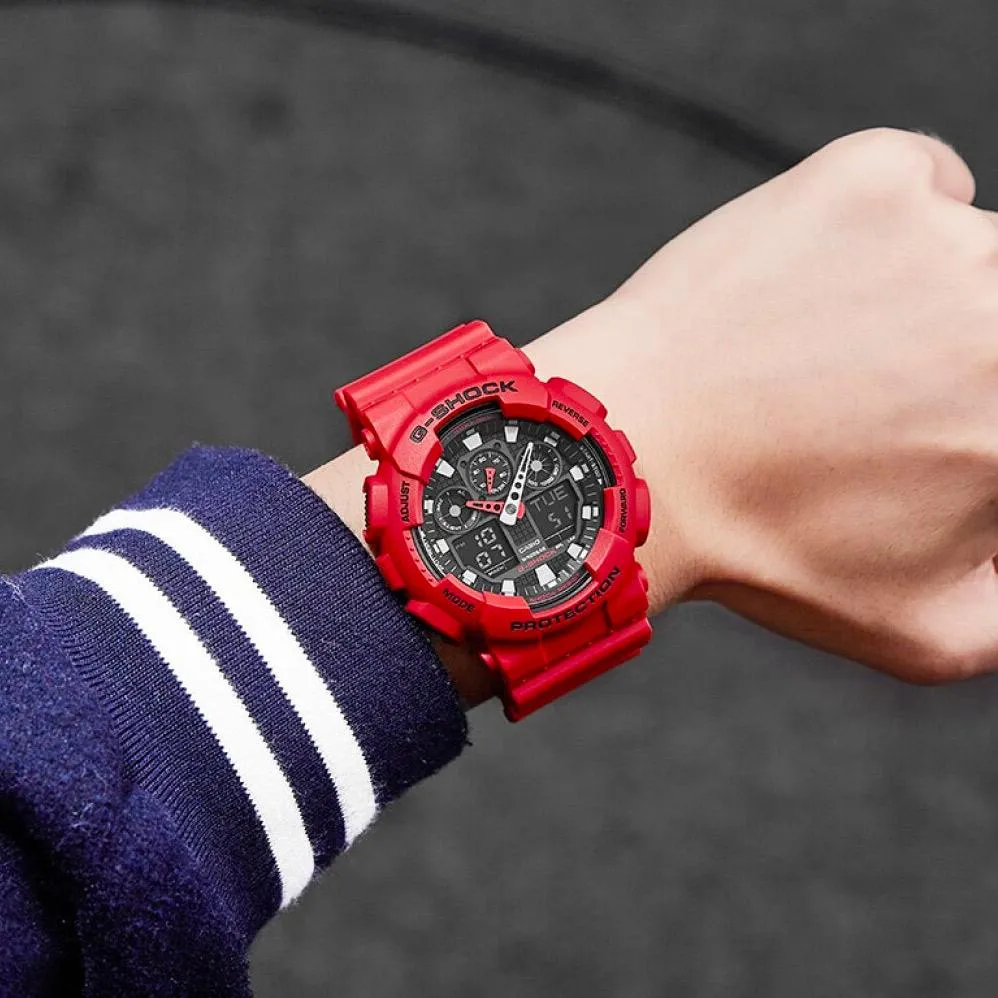 Наручные часы  Casio  G-Shock Casio GA-100B-4A (фото 9)