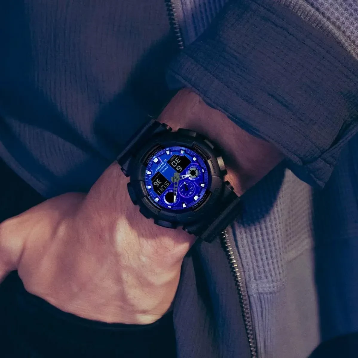 Часы  Casio  G-Shock Casio GA-100FL-1A (фото 4)