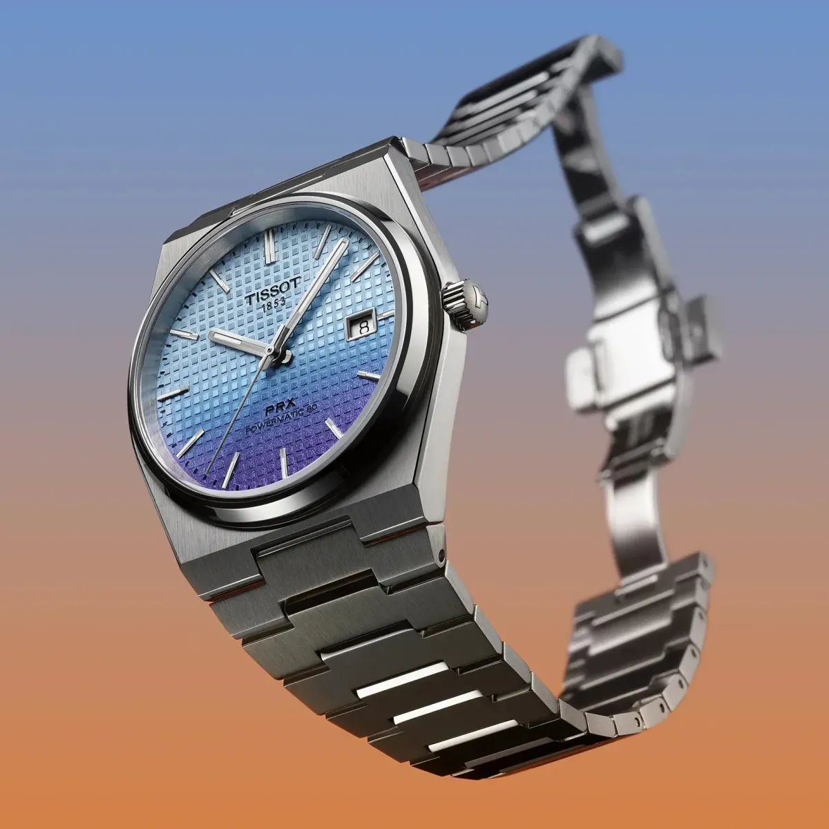 Наручные часы  Tissot  PRX Powermatic 80 Tissot T137.407.11.351.01 (фото 6)