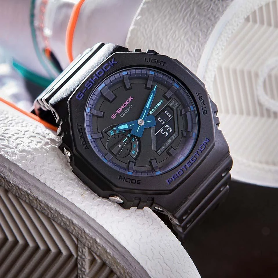 Наручные часы  Casio  G-Shock Casio GA-2100VB-1A (фото 6)