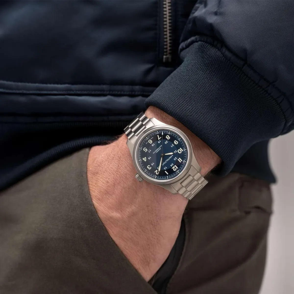 Наручные часы  Hamilton  Khaki Field Hamilton H70545140 (фото 2)
