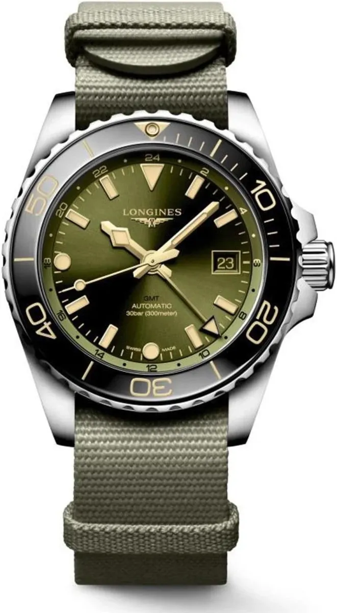 Наручные часы  Longines  HydroConquest GMT Longines L3.790.4.06.2 (фото 1)