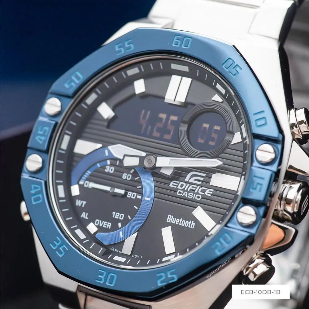 Наручные часы  Casio  Edifice Casio ECB-10DB-1B (фото 4)