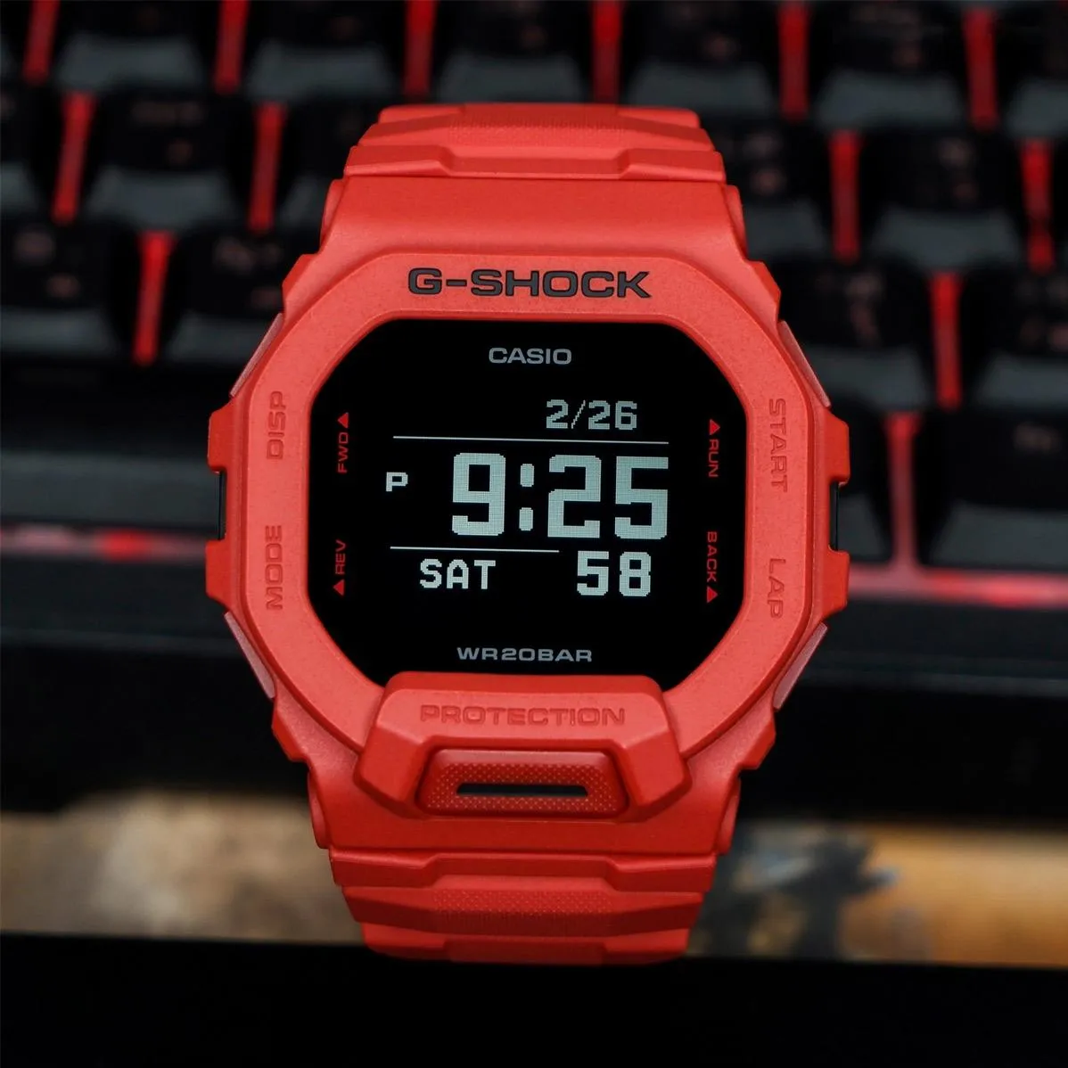 Наручные часы  Casio  G-Shock Casio GBD-200RD-4E (фото 4)
