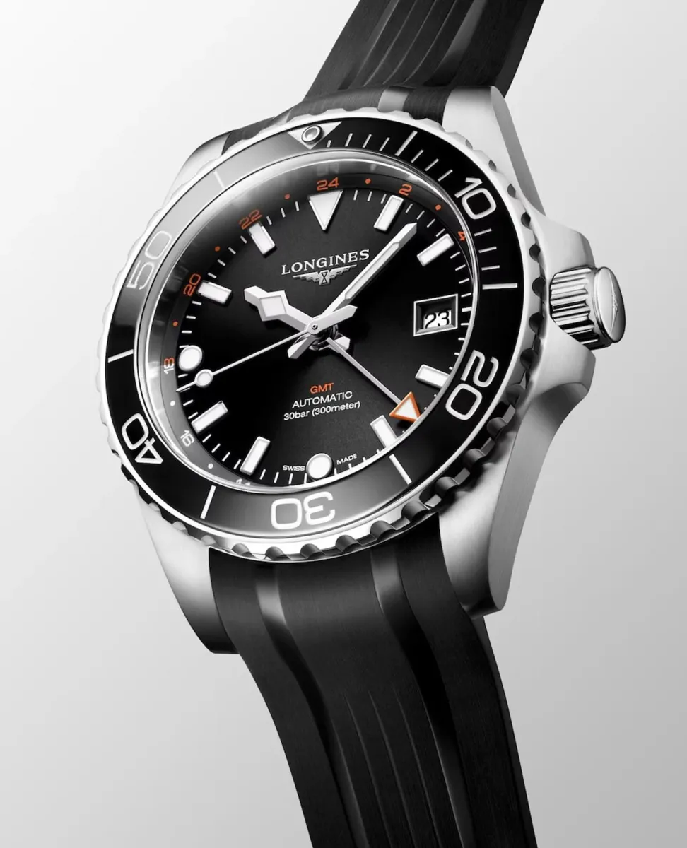 Наручные часы  Longines  HydroConquest GMT Longines L3.790.4.56.9 (фото 4)