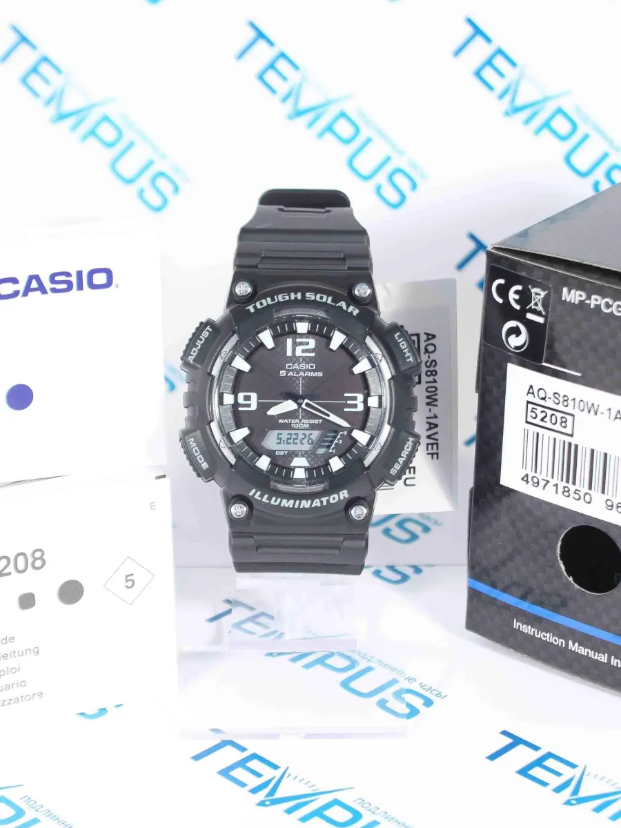 Наручные часы  Casio  Collection Casio AQ-S810W-1A (фото 8)