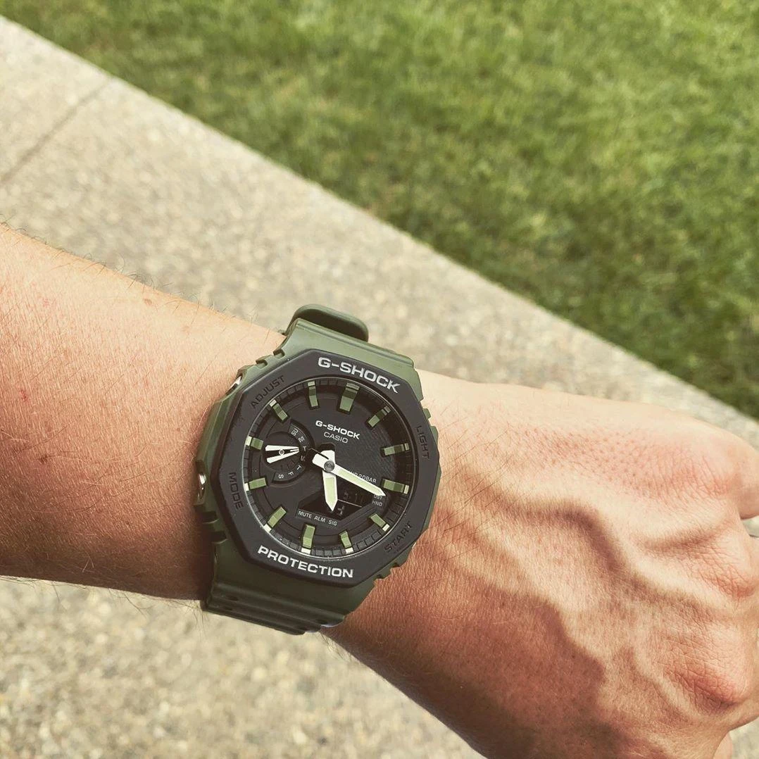 Наручные часы  Casio  G-Shock Casio GA-2110SU-3A (фото 4)