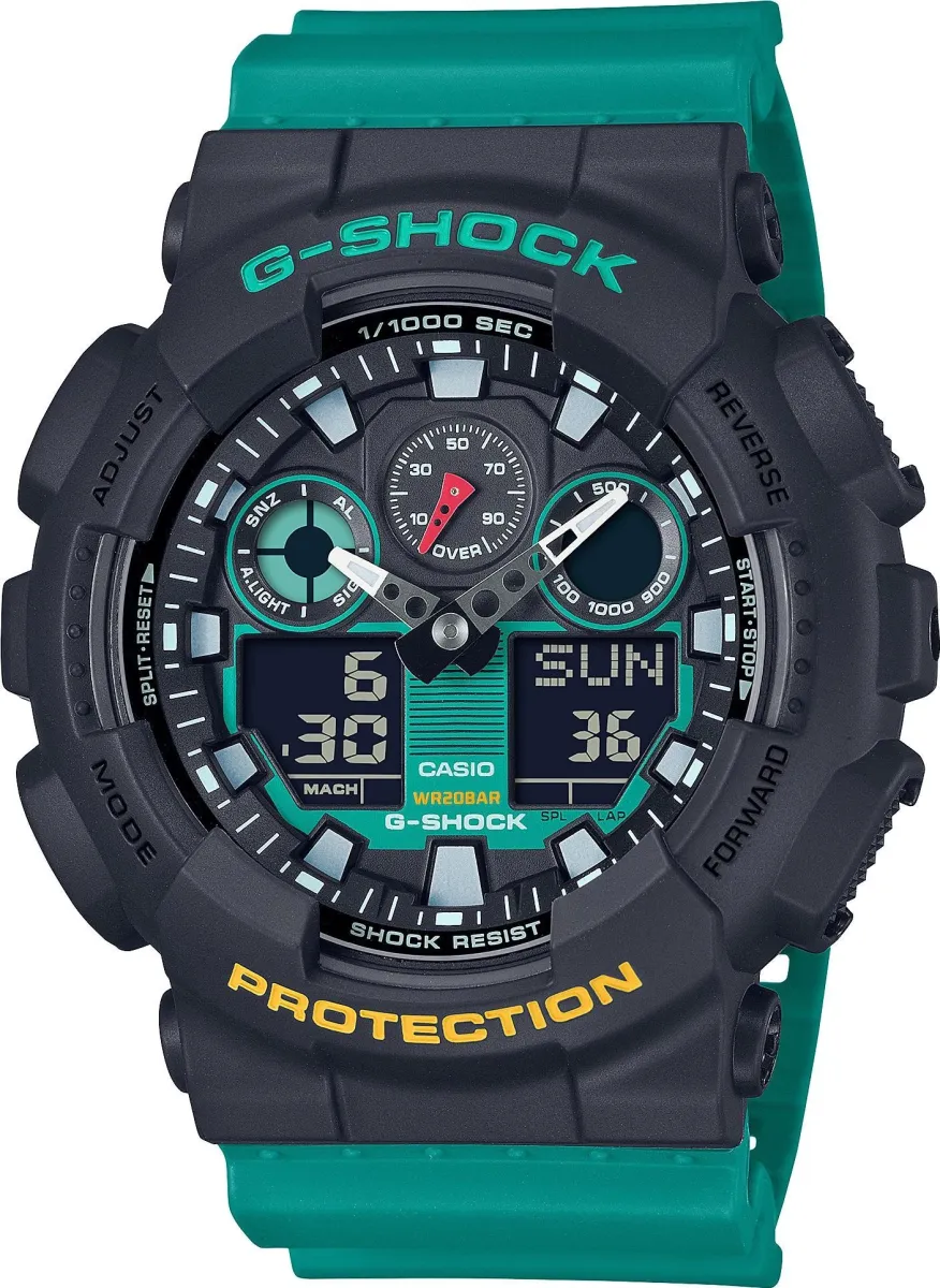 Наручные часы  Casio  G-Shock Casio GA-100MT-1A3 (фото 1)