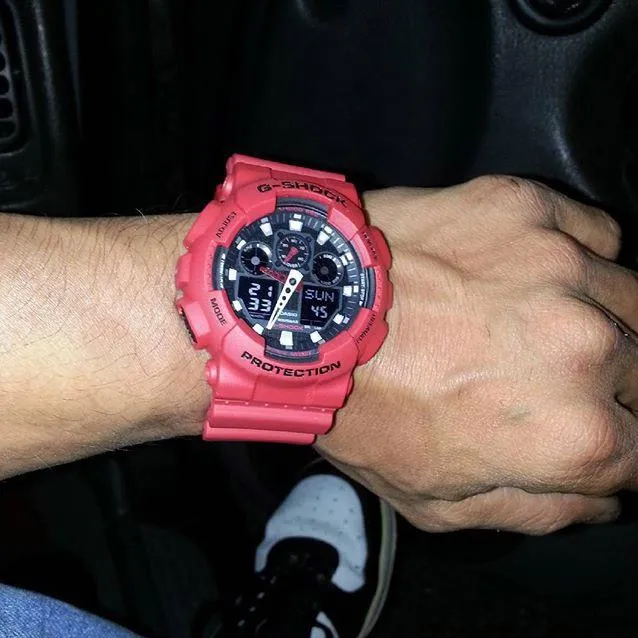 Наручные часы  Casio  G-Shock Casio GA-100B-4A (фото 13)