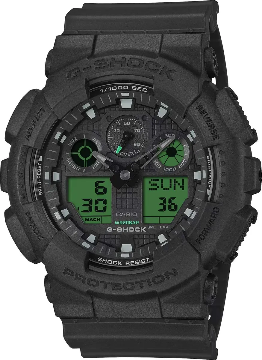 Наручные часы  Casio  G-Shock Casio GA-100BEG-1A (фото 1)
