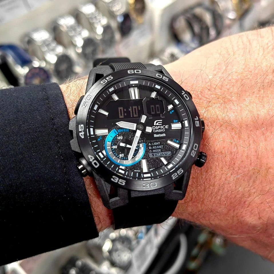 Наручные часы  Casio  Edifice Casio ECB-40PB-1A (фото 6)