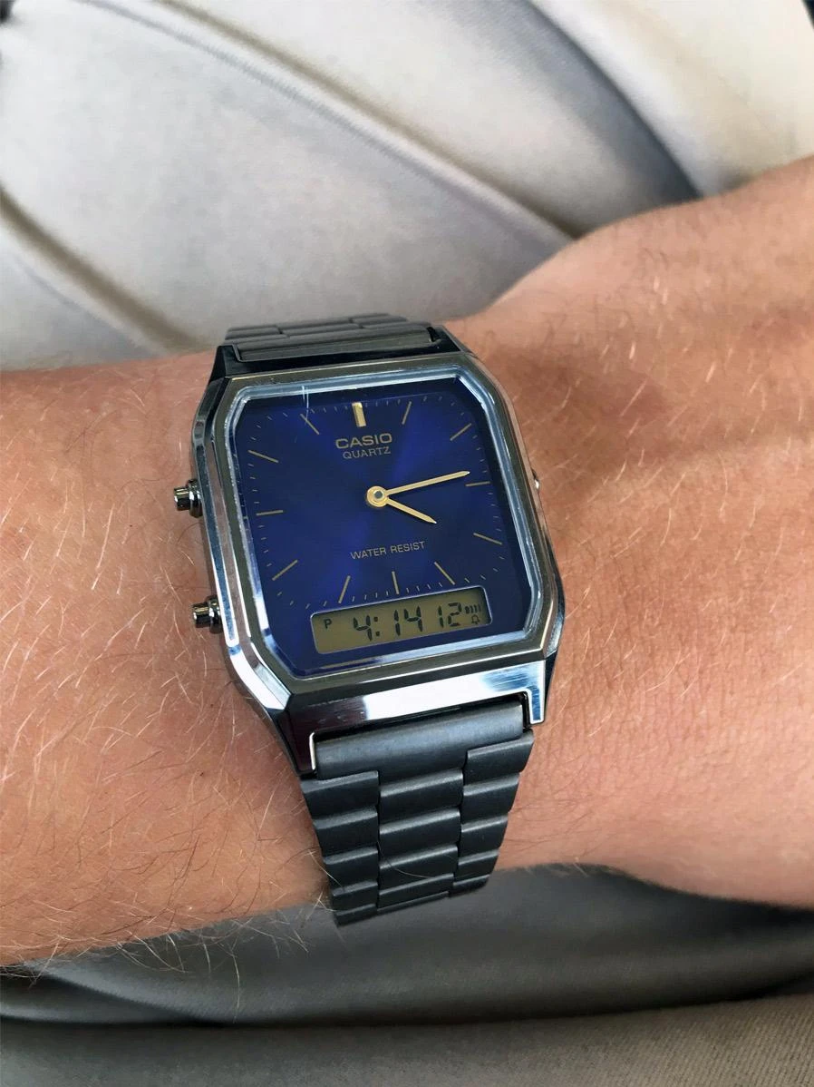 Наручные часы  Casio  Vintage Casio AQ-230GG-2A (фото 5)