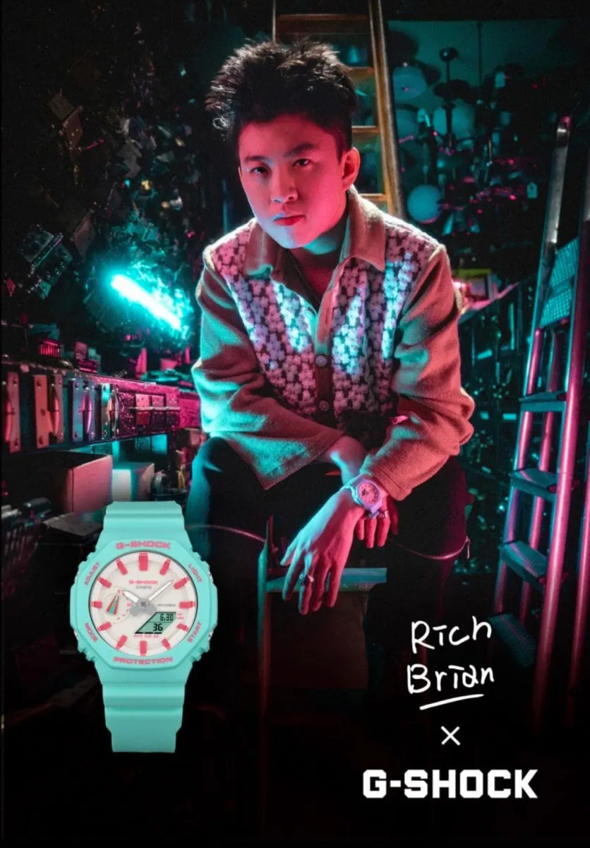 Наручные часы  Casio  G-Shock Casio GA-2100RB-3A (фото 2)