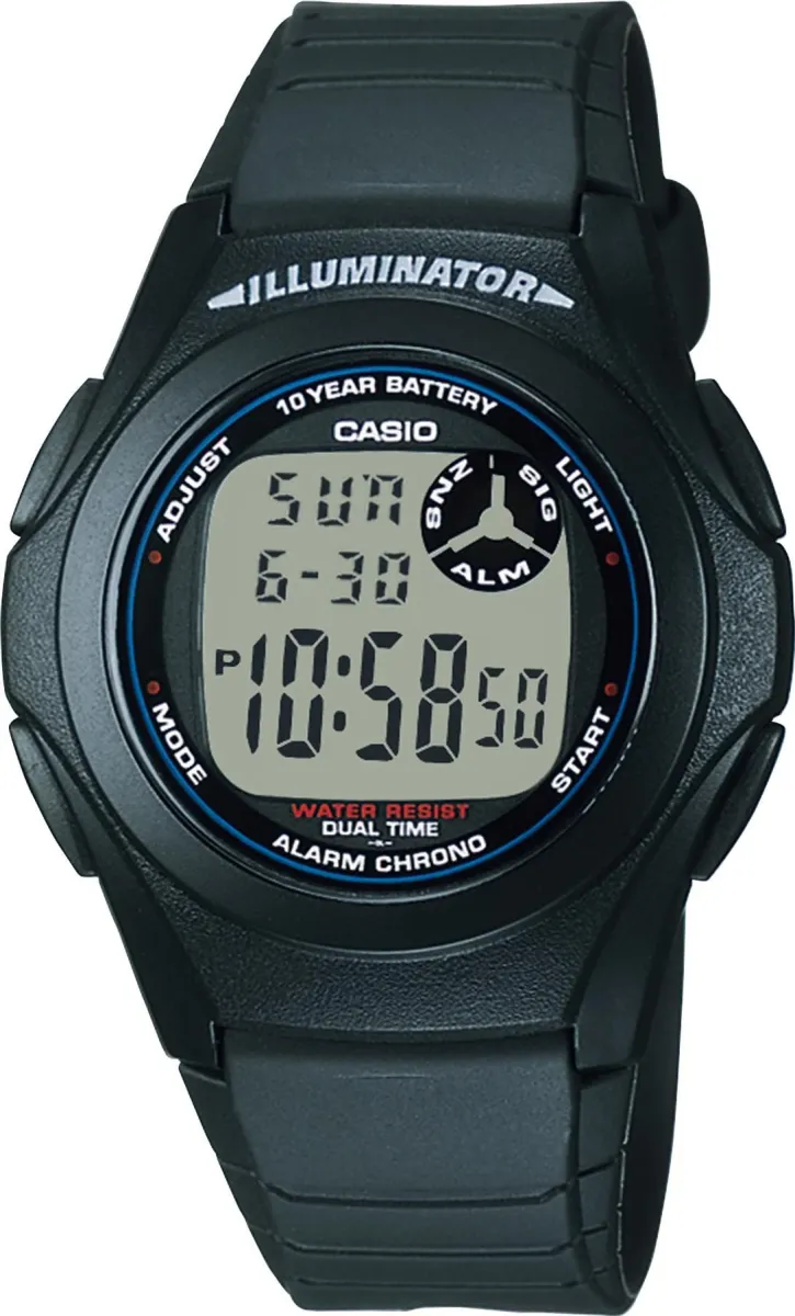Наручные часы  Casio  Collection Casio F-200W-1A (фото 1)