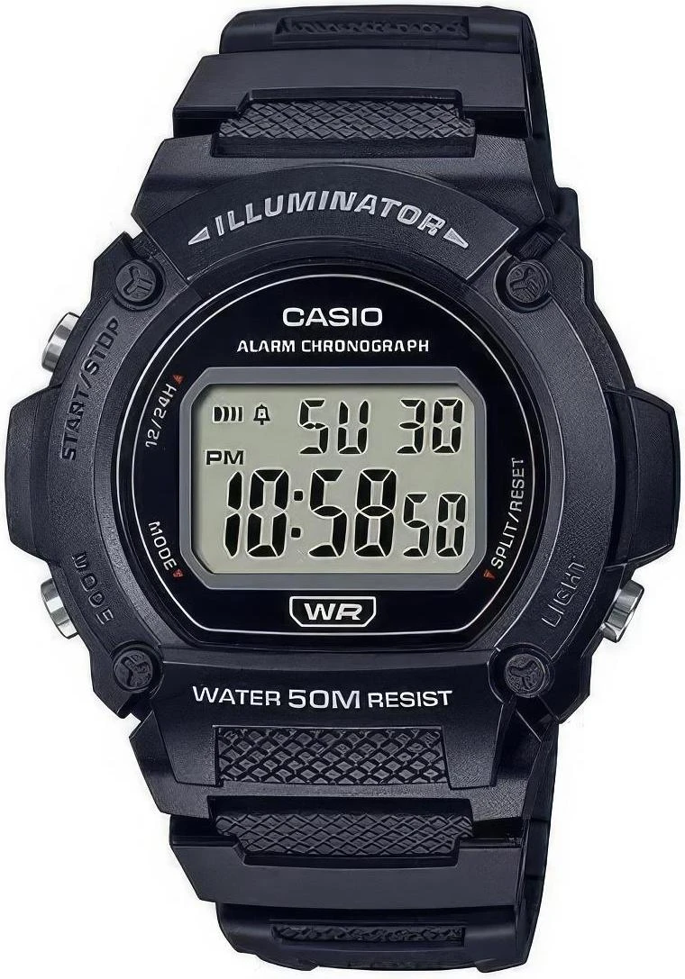 Наручные часы  Casio  Collection Casio W-219H-1A (фото 1)