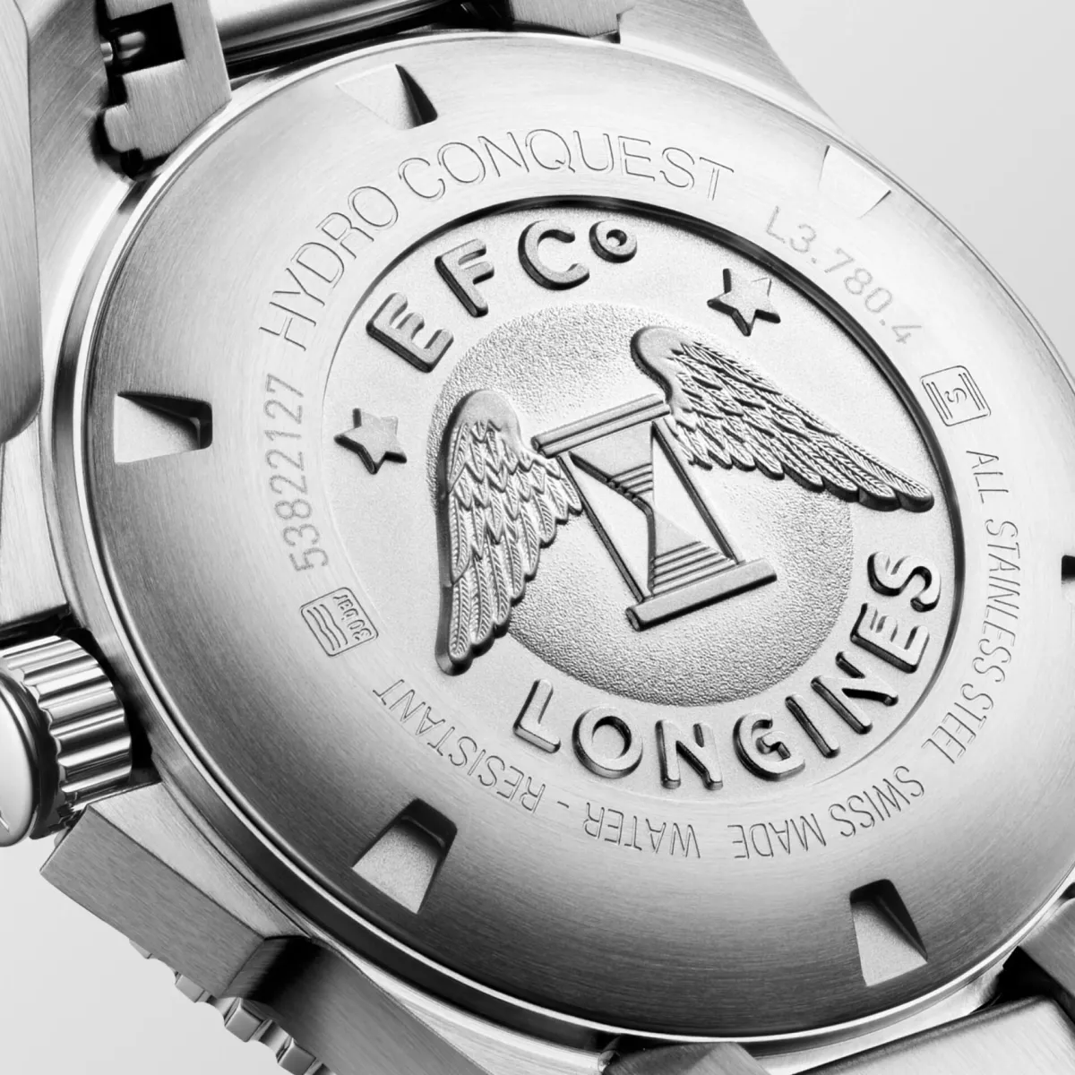 Наручные часы  Longines  HydroConquest Longines L3.780.4.96.6 (фото 4)