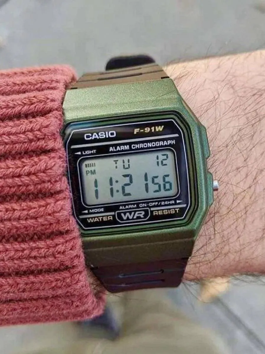 Наручные часы  Casio  Collection Casio F-91WM-3A (фото 7)