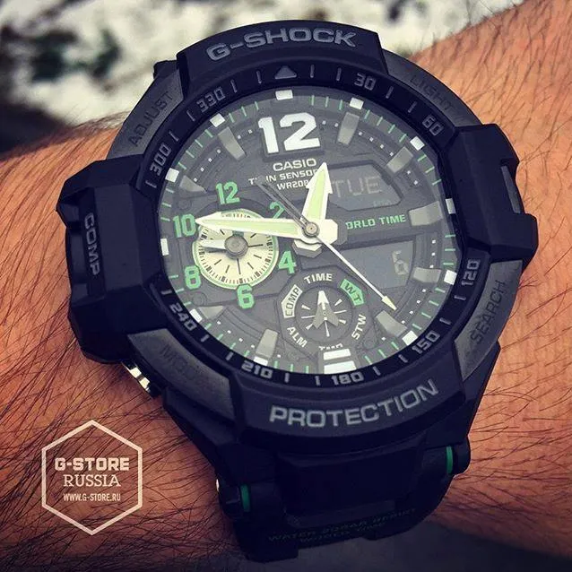 Наручные часы  Casio  G-Shock Casio GA-1100-1A3 (фото 2)