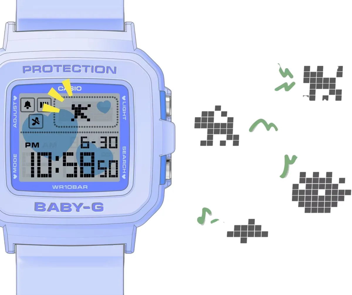 Наручные часы  Casio  Baby-G Casio BGD-10KH-1E (фото 9)
