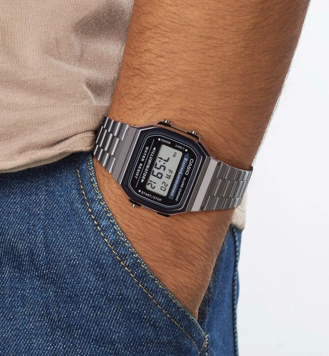 Наручные часы  Casio  Vintage Casio A-168WEGG-1A (фото 3)