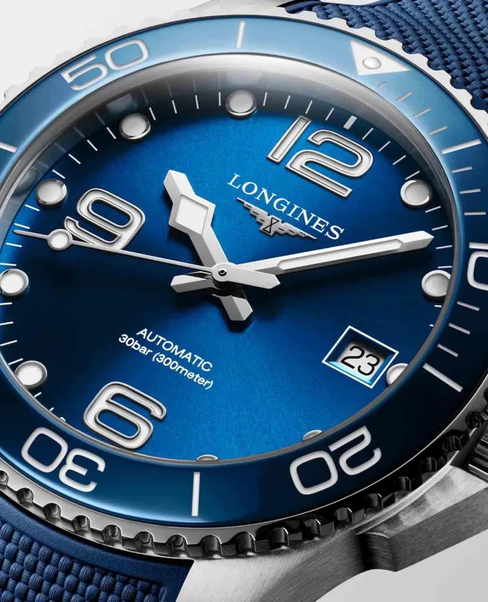 Наручные часы  Longines  HydroConquest Longines L3.780.4.96.9 (фото 2)