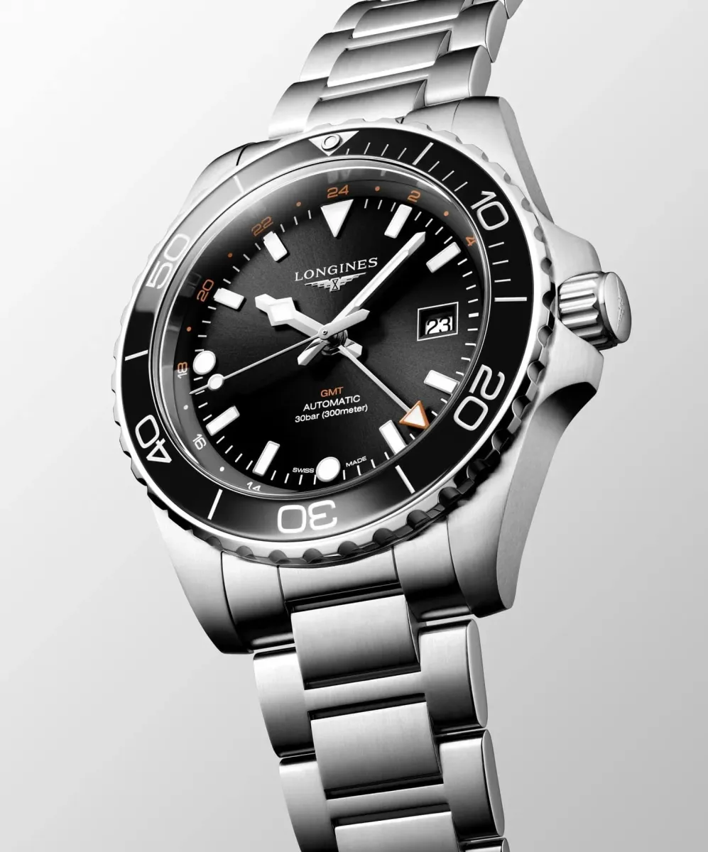 Наручные часы  Longines  HydroConquest GMT Longines L3.890.4.56.6 (фото 4)