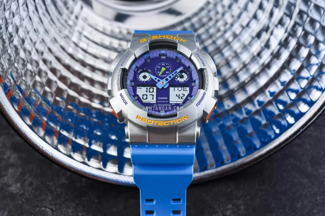 Наручные часы  Casio  G-Shock Casio GA-100EU-8A2 (фото 6)