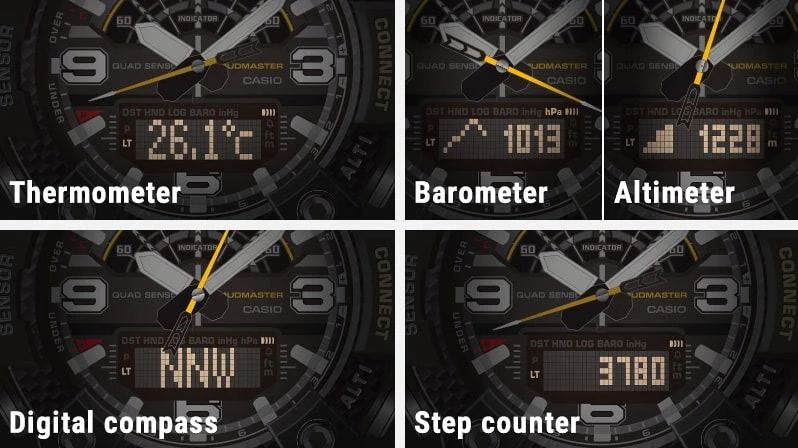 Наручные часы  Casio  G-Shock Casio GG-B100-1A3 (фото 12)