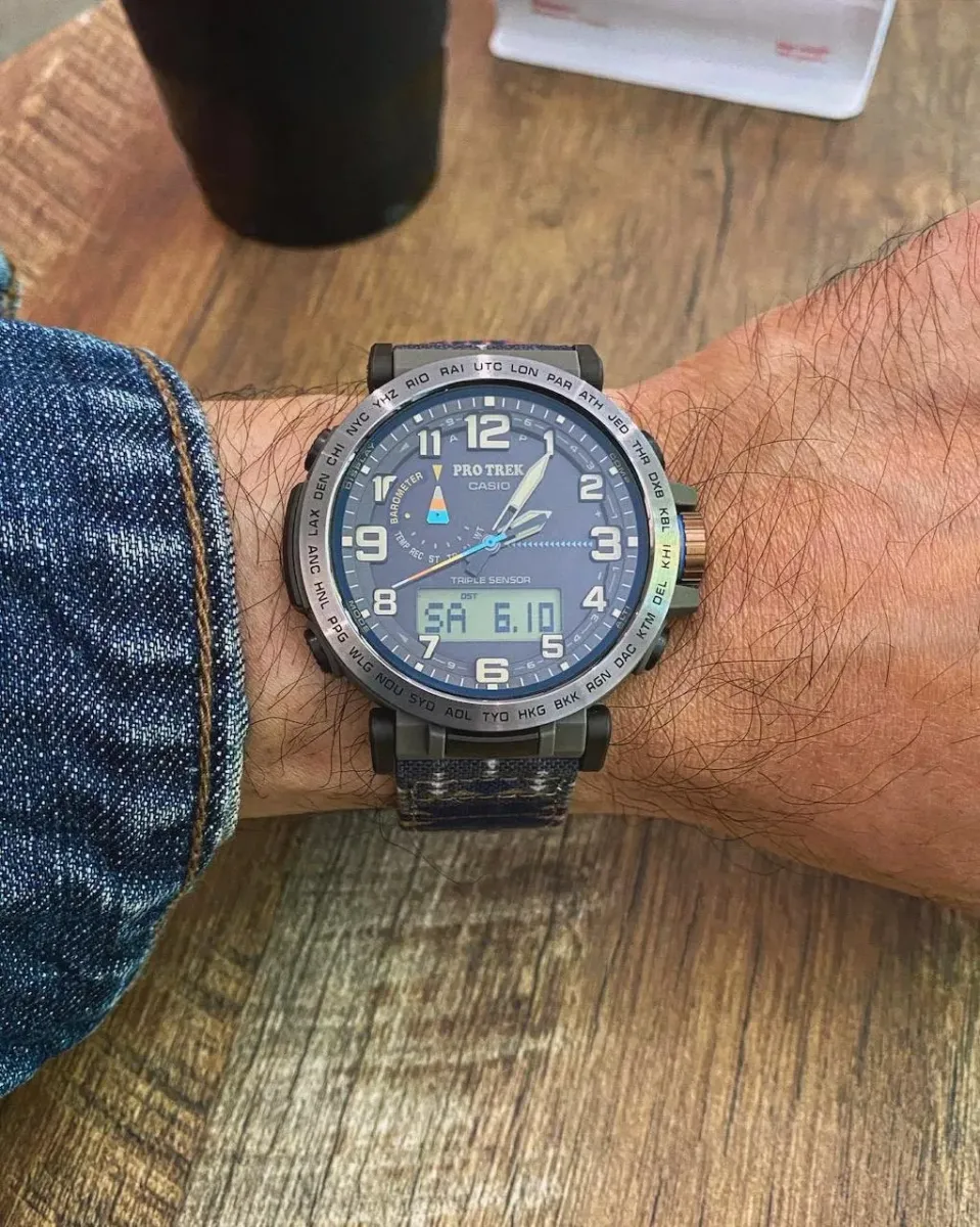 Наручные часы  Casio  ProTrek Casio PRG-601PE-5E (фото 8)