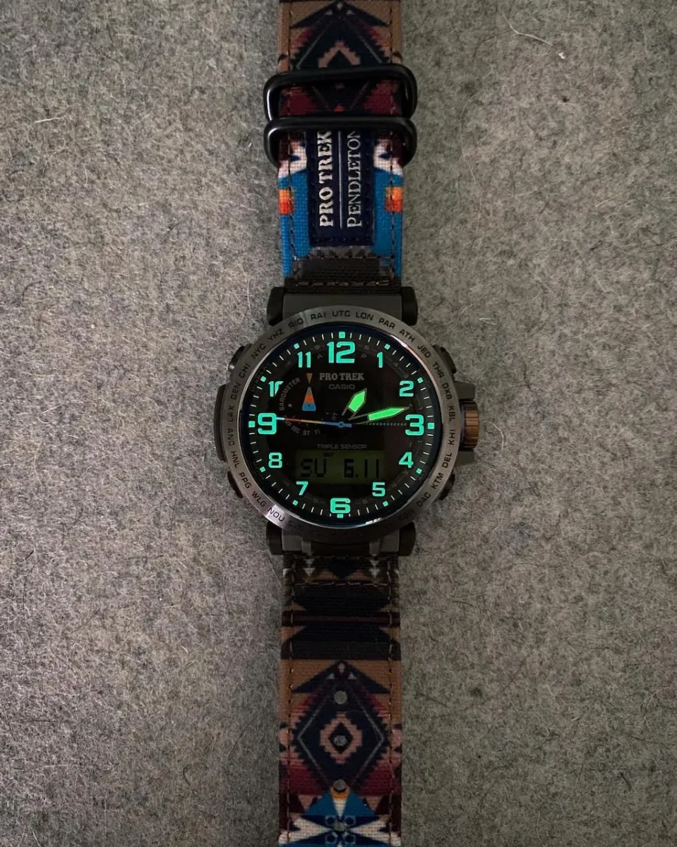 Наручные часы  Casio  ProTrek Casio PRG-601PE-5E (фото 10)