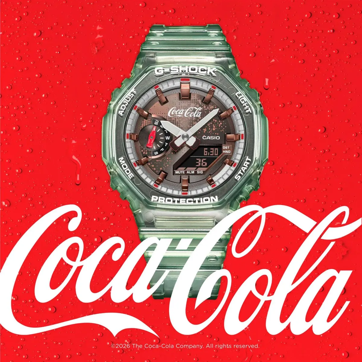 Наручные часы  Casio  G-Shock Casio GA-2100CC-3A (фото 2)