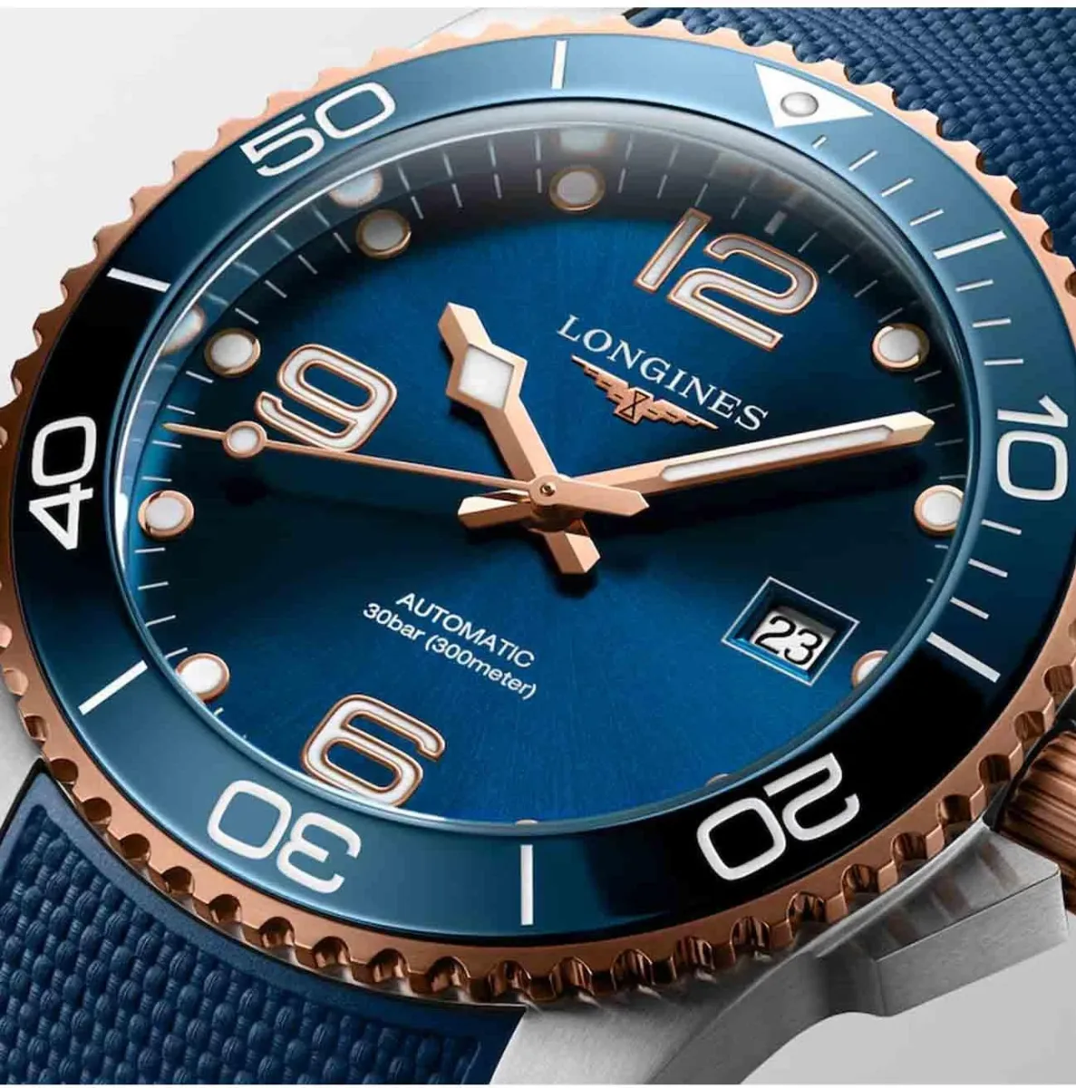 Наручные часы  Longines  HydroConquest Longines L3.781.3.98.9 (фото 2)