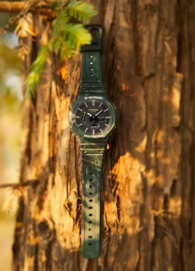 Наручные часы  Casio  G-Shock Casio GA-2100FR-3A (фото 5)