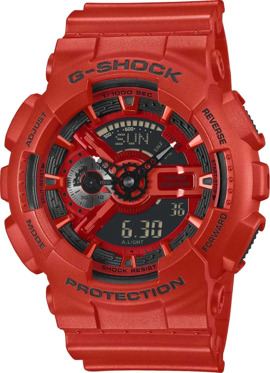 Наручные часы  Casio  G-Shock Casio GA-110RRB-4A (фото 1)