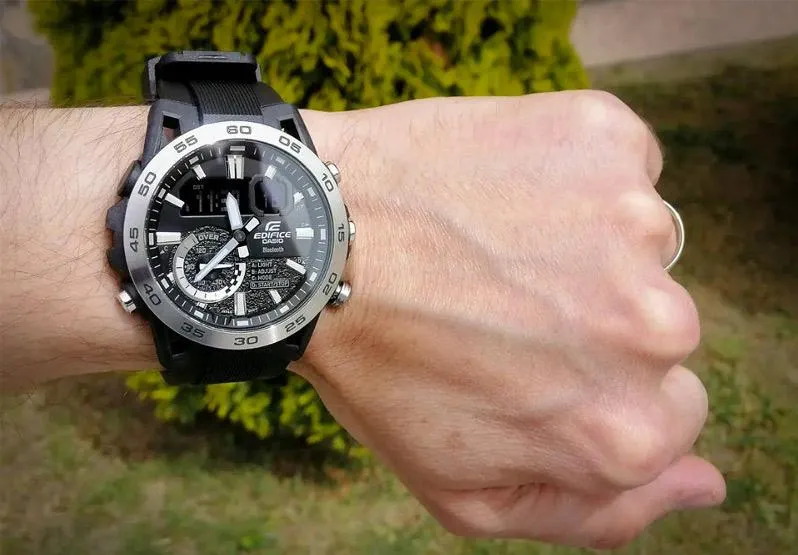 Наручные часы  Casio  Edifice Casio ECB-40P-1A (фото 11)