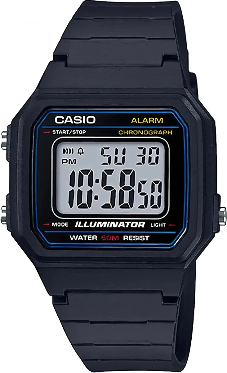Наручные часы  Casio  Collection Casio W-217H-1A (фото 1)