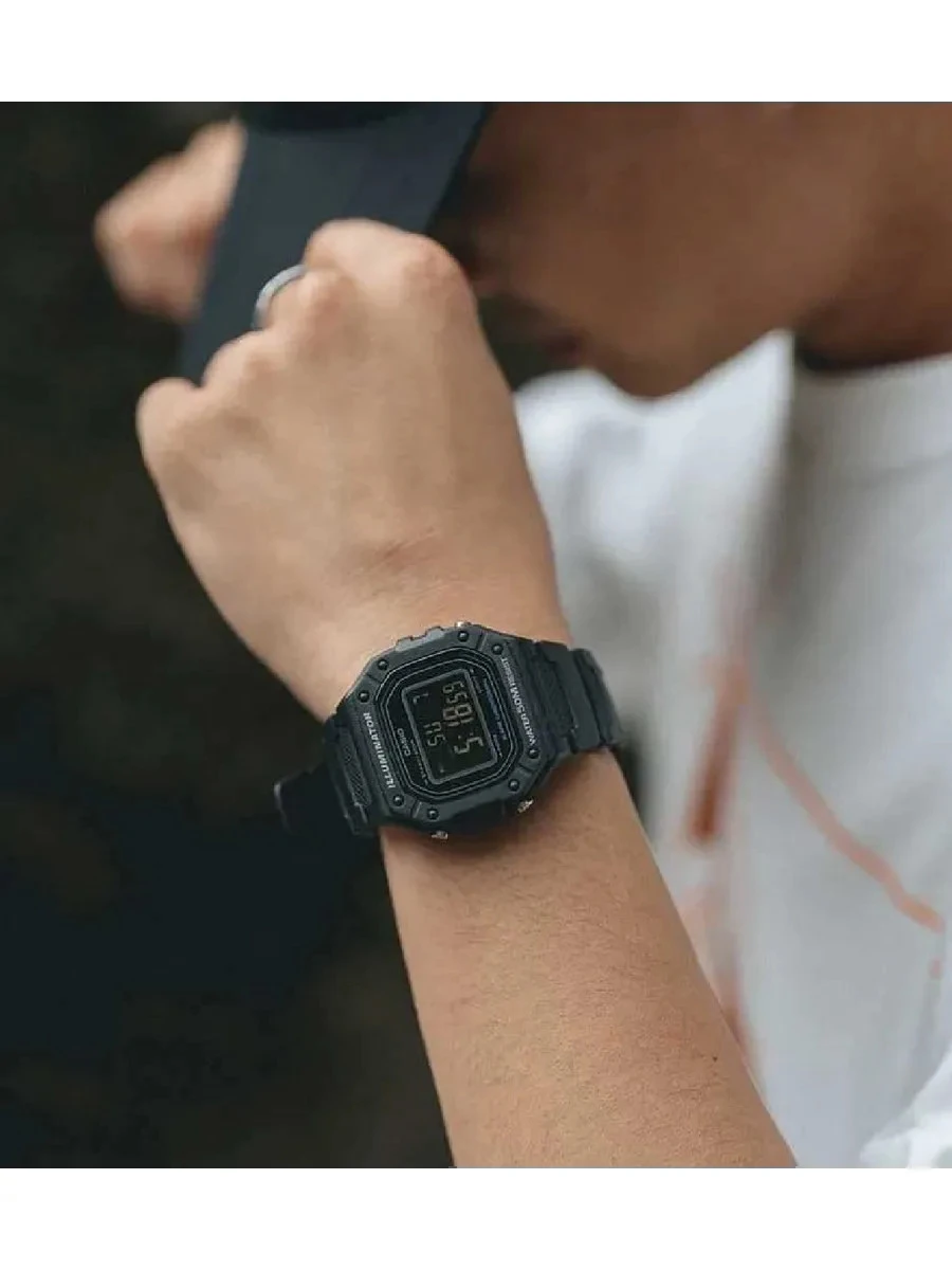 Часы  Casio  Collection Casio W-218H-1B (фото 14)