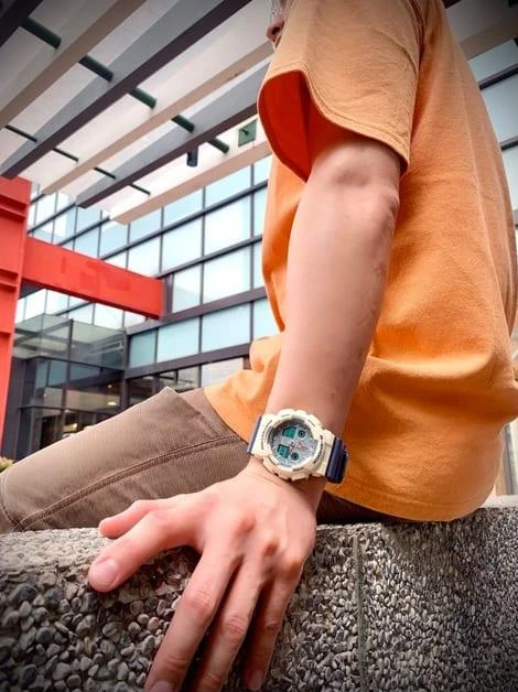 Наручные часы  Casio  G-Shock Casio GA-100PC-7A2 (фото 7)