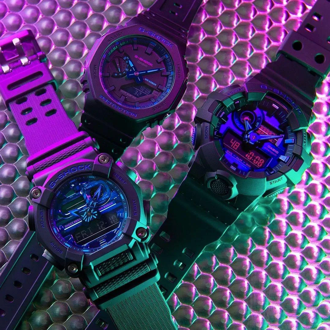 Наручные часы  Casio  G-Shock Casio GA-2100VB-1A (фото 10)