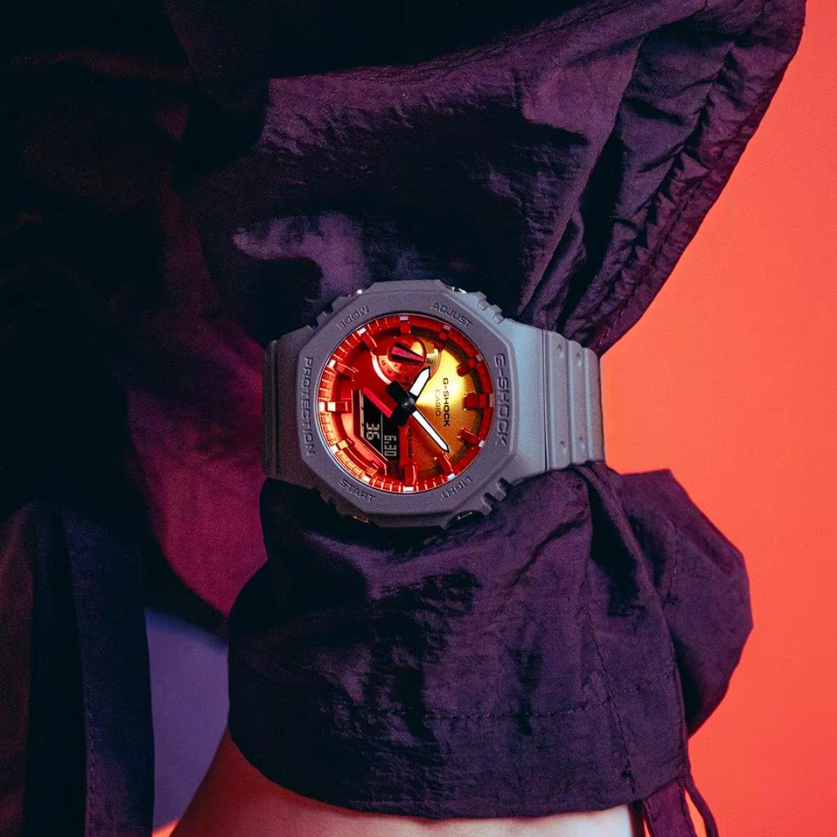 Наручные часы  Casio  G-Shock Casio GA-2100FL-8A (фото 7)