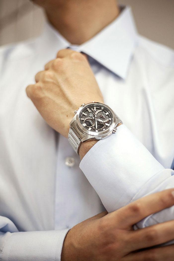 Наручные часы  Casio  Edifice Casio ECB-30D-1A (фото 8)