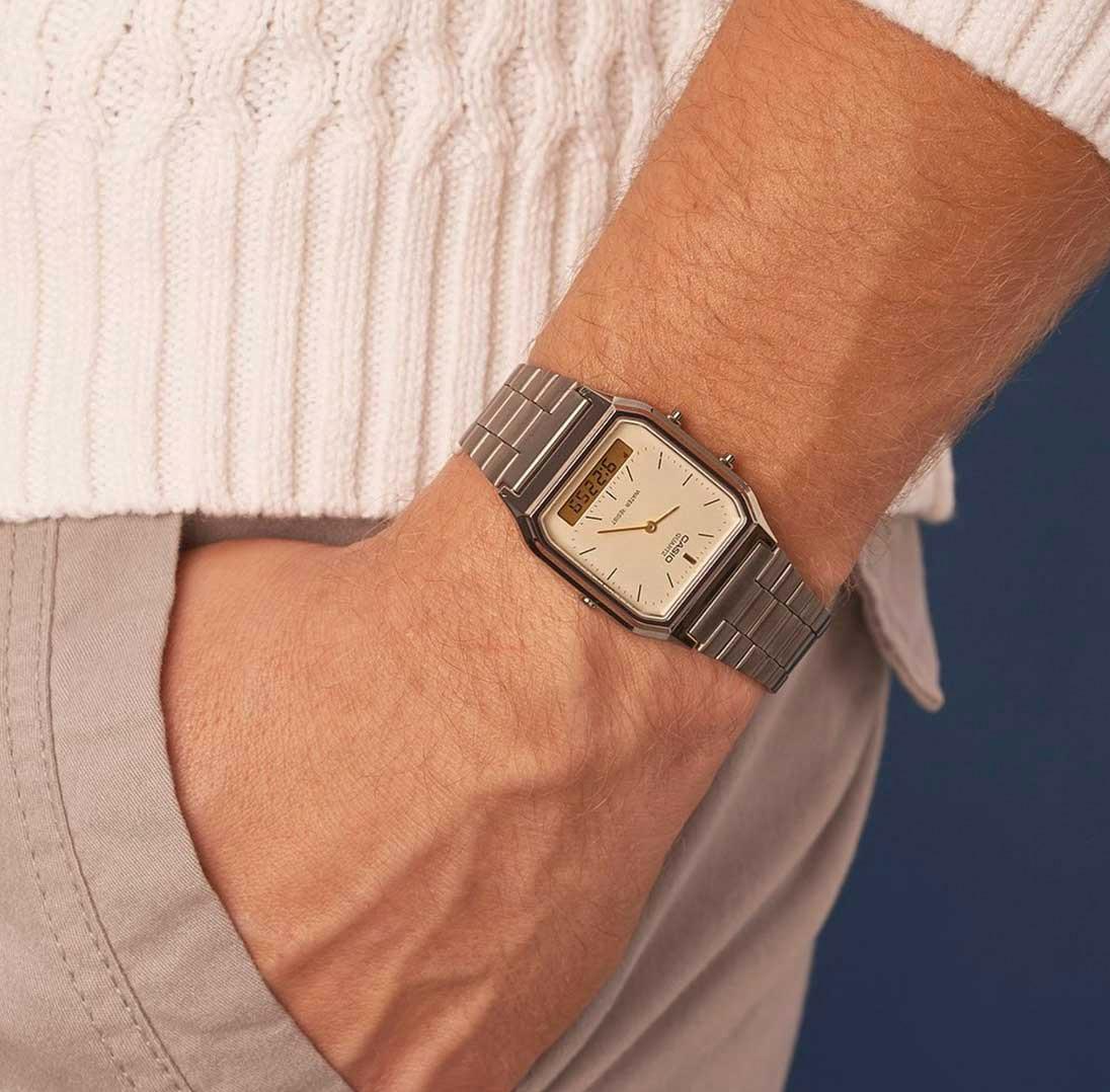 Наручные часы  Casio  Vintage Casio AQ-230GG-9A (фото 3)