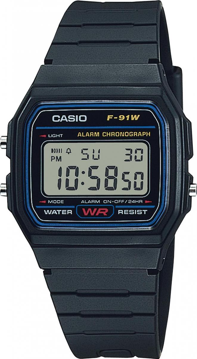 Наручные часы  Casio  Collection Casio F-91W-1Q (фото 1)