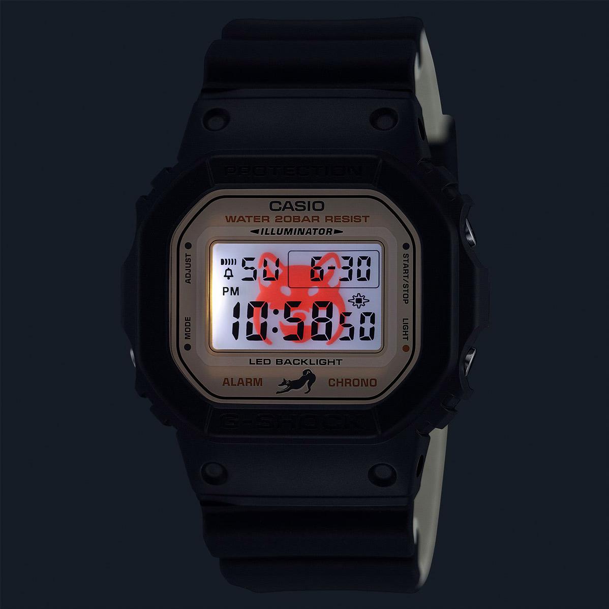 Наручные часы  Casio  G-Shock Casio DW-5600SHB-1E (фото 4)