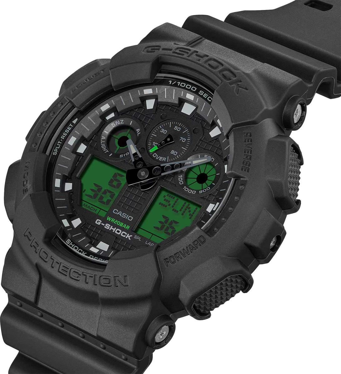 Наручные часы  Casio  G-Shock Casio GA-100BEG-1A (фото 5)