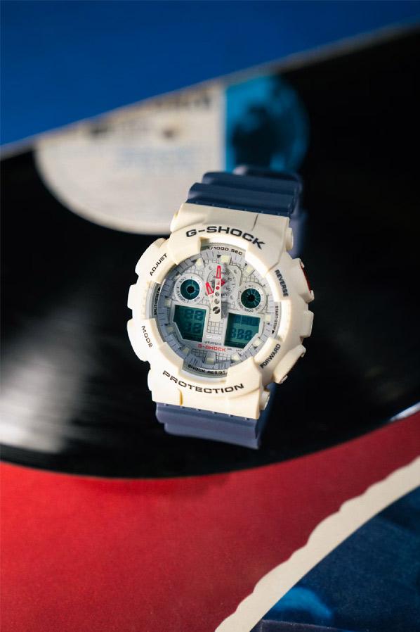 Наручные часы  Casio  G-Shock Casio GA-100PC-7A2 (фото 2)