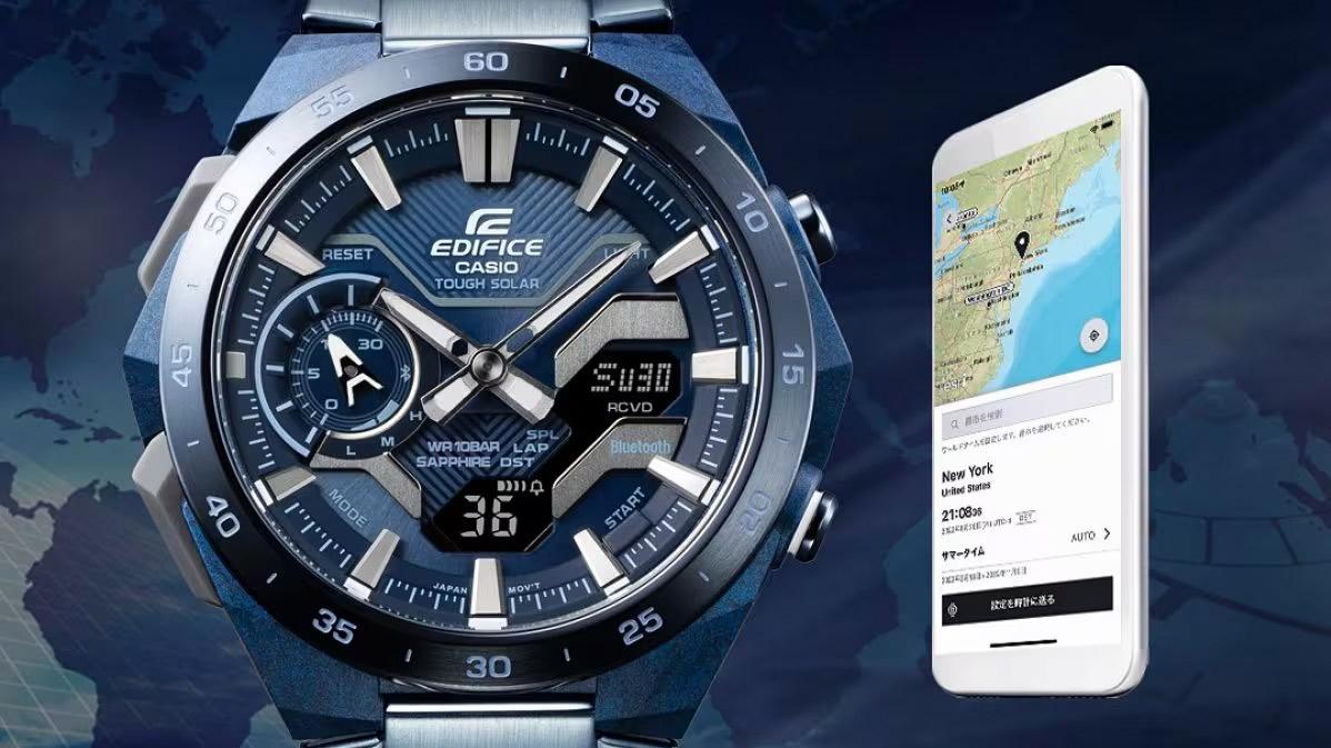 Наручные часы  Casio  Edifice Casio ECB-2200CB-2A (фото 7)